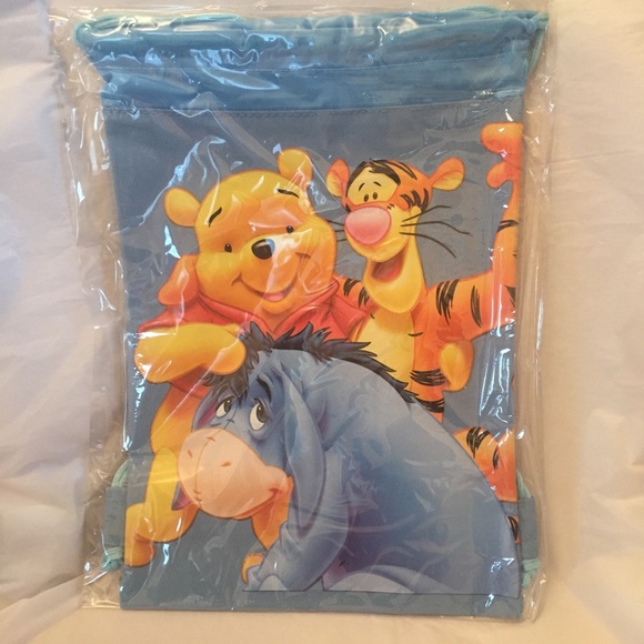 Other - 🐰🐣🍯Winnie the Pooh Cinch Backpack